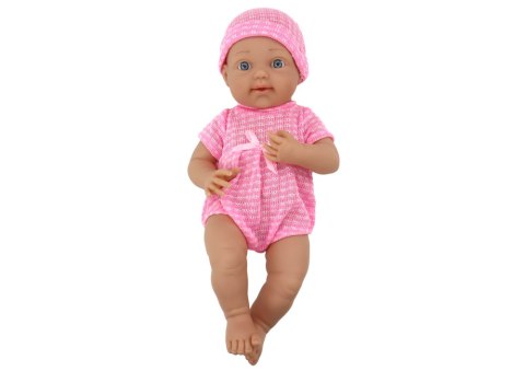 Lalka Bobas w Różowym Ubranku Czapeczka Smoczek Kołderka LEAN Toys Lalka Bobas w Różowym Ubranku Czapeczka Smoczek Kołderka LEAN Toys