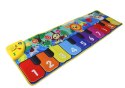 Mata Do Tańczenia Dźwięk Zwierzątka Mikołaj Klawisze LEAN Toys Mata Do Tańczenia Dźwięk Zwierzątka Mikołaj Klawisze LEAN Toys