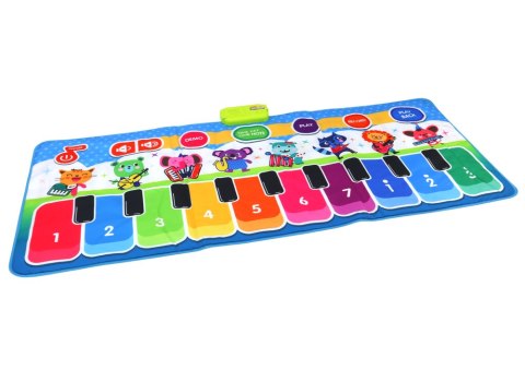 Mata Muzyczna Interaktywna Edukacyjna Do Tańczenia Instrumenty Dźwięki LEAN Toys Mata Muzyczna Interaktywna Edukacyjna Do Tańczenia Instrumenty Dźwięki LEAN Toys