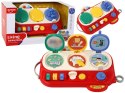 Tablica Edukacyjna Dla Małych Odkrywców Kreatywna Sensoryczna Czerwona LEAN Toys Tablica Edukacyjna Dla Małych Odkrywców Kreatywna Sensoryczna Czerwona LEAN Toys