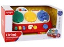 Tablica Edukacyjna Dla Małych Odkrywców Kreatywna Sensoryczna Czerwona LEAN Toys Tablica Edukacyjna Dla Małych Odkrywców Kreatywna Sensoryczna Czerwona LEAN Toys