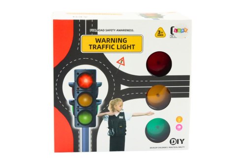 Zestaw Edukacyjny Policjanta Kierowanie Ruchem Sygnalizator 10 El LEAN Toys Zestaw Edukacyjny Policjanta Kierowanie Ruchem Sygnalizator 10 El LEAN Toys