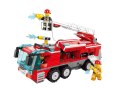 Zestaw Klocków Straż Pożarna Baza Wóz Auto Helikopter 845 El LEAN Toys Zestaw Klocków Straż Pożarna Baza Wóz Auto Helikopter 845 El LEAN Toys
