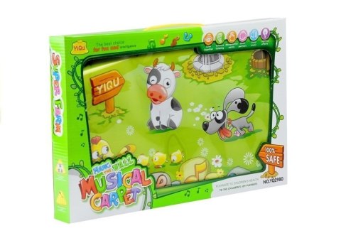 Mata Edukacyjno Muzyczna Odgłosy Zwierząt Farma LEAN Toys Mata Edukacyjno Muzyczna Odgłosy Zwierząt Farma LEAN Toys