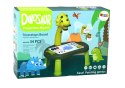 Projektor Do Rysowania Dinozaur Stolik Gry 2w1 Chińczyk Węże Zielony Projektor Do Rysowania Dinozaur Stolik Gry 2w1 Chińczyk Węże Zielony