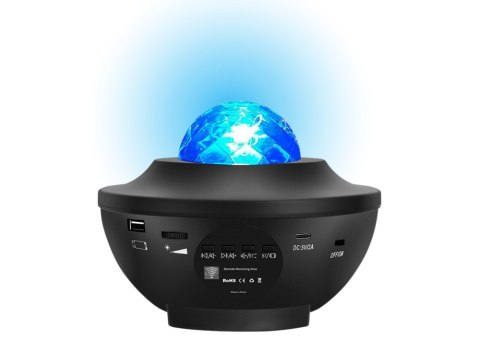 Projektor Gwiazd Lampka Led Głośnik Bluetooth Pilot Projektor Gwiazd Lampka Led Głośnik Bluetooth Pilot