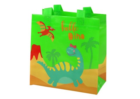 Torba Prezentowa Dinozaur Zielona 23cm x 21,5cm x 11cm Torba Prezentowa Dinozaur Zielona 23cm x 21,5cm x 11cm