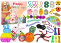 Zestaw Zabawek Wielkanocnych Fidget Toys Pop It Squishy Antystresowe 42 Elementy Zestaw Zabawek Wielkanocnych Fidget Toys Pop It Squishy Antystresowe 42 Elementy