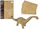 Drewniane Puzzle Przestrzenne 3D Brontozaur Składanka Edukacyjna 38 Elementów Drewniane Puzzle Przestrzenne 3D Brontozaur Składanka Edukacyjna 38 Elementów