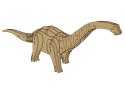 Drewniane Puzzle Przestrzenne 3D Brontozaur Składanka Edukacyjna 38 Elementów Drewniane Puzzle Przestrzenne 3D Brontozaur Składanka Edukacyjna 38 Elementów