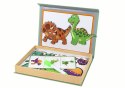 Edukacyjny Zestaw Puzzli Magnetycznych Z Motywem Dinozaurów Edukacyjny Zestaw Puzzli Magnetycznych Z Motywem Dinozaurów