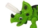 Interaktywny Dinozaur Triceratops Para Wodna Dźwięk Zielony Interaktywny Dinozaur Triceratops Para Wodna Dźwięk Zielony