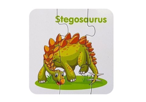 Puzzle Edukacyjne Dinozaury Angielski 10 Połączeń Puzzle Edukacyjne Dinozaury Angielski 10 Połączeń