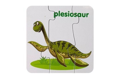 Puzzle Edukacyjne Dinozaury Angielski 10 Połączeń Puzzle Edukacyjne Dinozaury Angielski 10 Połączeń