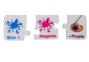 Puzzle Edukacyjne Kolory Angielski 10 Połączeń Puzzle Edukacyjne Kolory Angielski 10 Połączeń