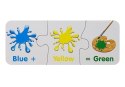 Puzzle Edukacyjne Kolory Angielski 10 Połączeń Puzzle Edukacyjne Kolory Angielski 10 Połączeń