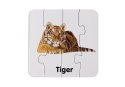 Puzzle Edukacyjne Układanka Dzikie Zwierzęta 10 Połączeń Angielski Puzzle Edukacyjne Układanka Dzikie Zwierzęta 10 Połączeń Angielski