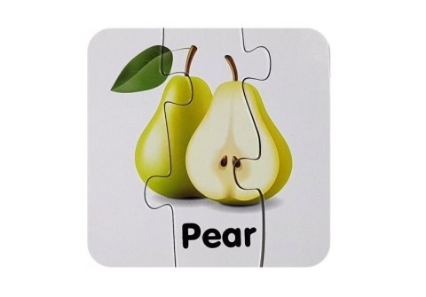 Puzzle Edukacyjne Układanka Owoce 10 Połączeń Puzzle Edukacyjne Układanka Owoce 10 Połączeń