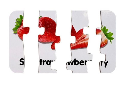 Puzzle Edukacyjne Układanka Owoce 10 Połączeń Puzzle Edukacyjne Układanka Owoce 10 Połączeń