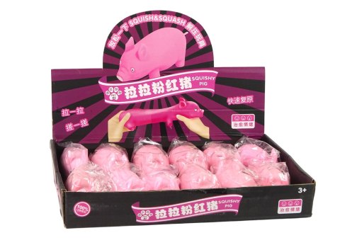 Elastyczna Różowa Świnka Gniotek Squishy Zabawka Sensoryczna Elastyczna Różowa Świnka Gniotek Squishy Zabawka Sensoryczna
