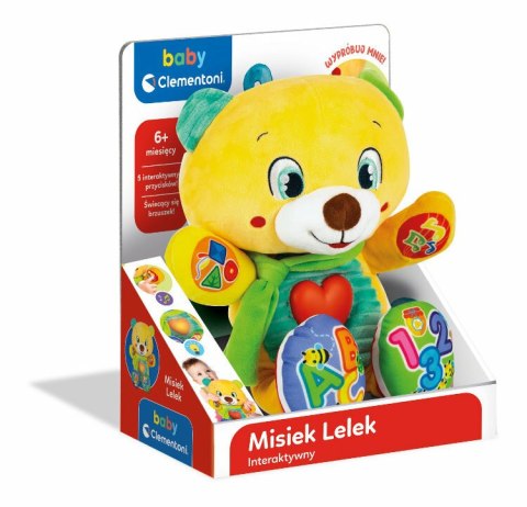 Interaktywny Misiek Lelek Clementoni 50704 Interaktywny Misiek Lelek Clementoni 50704
