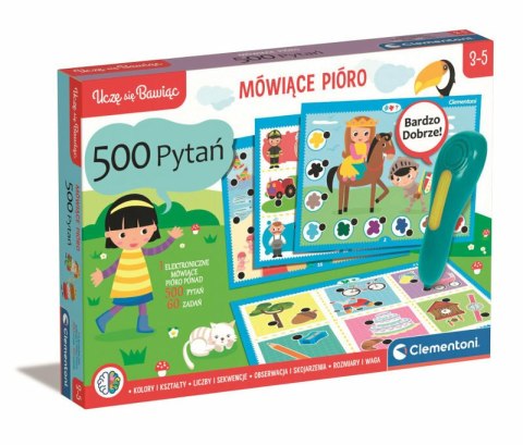 Mówiące Pióro 500 Pytań Clementoni 50782 Mówiące Pióro 500 Pytań Clementoni 50782