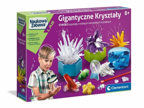 Naukowa Zabawa Gigantyczne Kryształy Clementoni 50106 Naukowa Zabawa Gigantyczne Kryształy Clementoni 50106