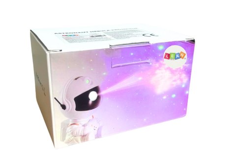 Projektor Astronauta Z Gwiazdą LED USB Pilot Sterujący Projektor Astronauta Z Gwiazdą LED USB Pilot Sterujący