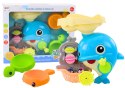 Zestaw Do Kąpieli Zabawka Do Wody Delfin Niebieski Zestaw Do Kąpieli Zabawka Do Wody Delfin Niebieski