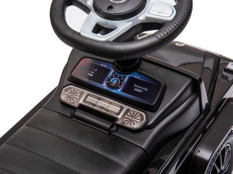 Jeździk Mercedes G-Class 652 Czarny Dźwięk Klaksonu Silnika Jeździk Mercedes G-Class 652 Czarny Dźwięk Klaksonu Silnika
