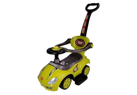 Jeździk z Pchaczem Mega Car 3w1 Żółty Jeździk z Pchaczem Mega Car 3w1 Żółty