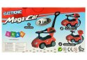 Jeździk z Pchaczem Mega Car 3w1 Żółty Jeździk z Pchaczem Mega Car 3w1 Żółty