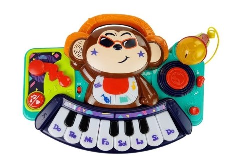 Pianinko Interaktywne dla Niemowlaka DJ Małpka Pianinko Interaktywne dla Niemowlaka DJ Małpka