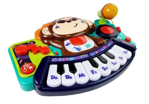 Pianinko Interaktywne dla Niemowlaka DJ Małpka Pianinko Interaktywne dla Niemowlaka DJ Małpka