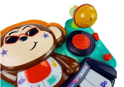 Pianinko Interaktywne dla Niemowlaka DJ Małpka Pianinko Interaktywne dla Niemowlaka DJ Małpka