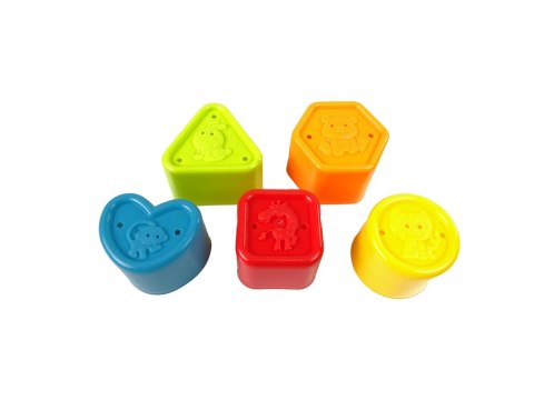 Edukacyjne Wiaderko Kubeczki Piramidka Łódki Sorter Do Kąpieli Edukacyjne Wiaderko Kubeczki Piramidka Łódki Sorter Do Kąpieli