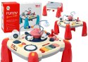 Interaktywny Stoliczek Edukacyjny Panel Dziecięcy Pianinko Kosmos Czerwony Interaktywny Stoliczek Edukacyjny Panel Dziecięcy Pianinko Kosmos Czerwony