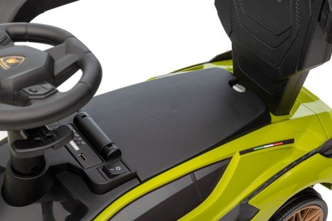Jeździk z Pchaczem Lamborghini QLS-996T Zielony Jeździk z Pchaczem Lamborghini QLS-996T Zielony