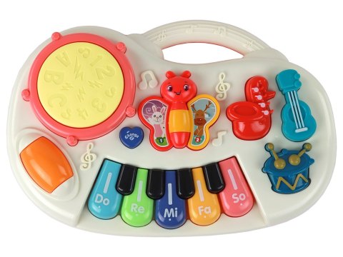 Pianinko Edukacyjne Klawisze Instrumenty Motylki Panel Edukacyjny Muzyczny Pianinko Edukacyjne Klawisze Instrumenty Motylki Panel Edukacyjny Muzyczny
