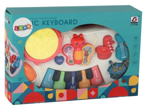 Pianinko Edukacyjne Klawisze Instrumenty Motylki Panel Edukacyjny Muzyczny Pianinko Edukacyjne Klawisze Instrumenty Motylki Panel Edukacyjny Muzyczny