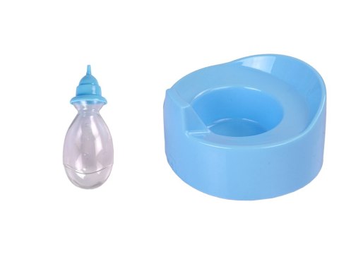 Lalka Piżama 30 cm Niebieska Butelka Nocnik Pije Lalka Piżama 30 cm Niebieska Butelka Nocnik Pije