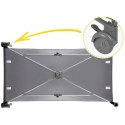 Łóżeczko turystyczne 125 x 65 x 78 cm RK-240 jasno szare Łóżeczko turystyczne 125 x 65 x 78 cm RK-240 jasno szare