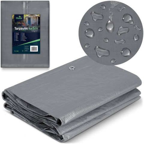 Plandeka 400 x 500 cm 120 g/m2 Plonos PL-500 Plandeka 400 x 500 cm 120 g/m2 Plonos PL-500