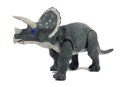 Duży Dinozaur Na Baterie Triceratops Szary Duży Dinozaur Na Baterie Triceratops Szary