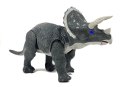 Duży Dinozaur Na Baterie Triceratops Szary Duży Dinozaur Na Baterie Triceratops Szary
