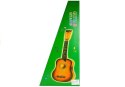 Gitara Drewniana Klasyczna z Kostką Czarna 60 cm Gitara Drewniana Klasyczna z Kostką Czarna 60 cm