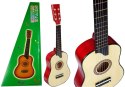 Gitara Drewniana z Kostką Kremowa Gitara Drewniana z Kostką Kremowa