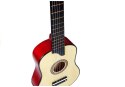 Gitara Drewniana z Kostką Kremowa Gitara Drewniana z Kostką Kremowa
