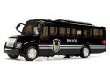 Model Autobusu Bus Policyjny Świeci Czarny Model Autobusu Bus Policyjny Świeci Czarny