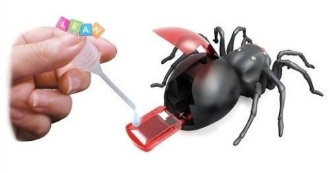 Zestaw Kreatywny Pająk Zasilany Słoną Wodą DIY Czarny Zestaw Kreatywny Pająk Zasilany Słoną Wodą DIY Czarny